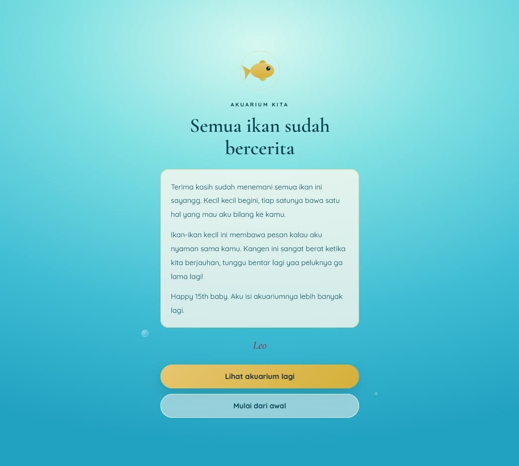 Aquarium Cinta