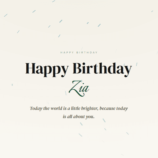 Birthday Nostalgic - Exclusive