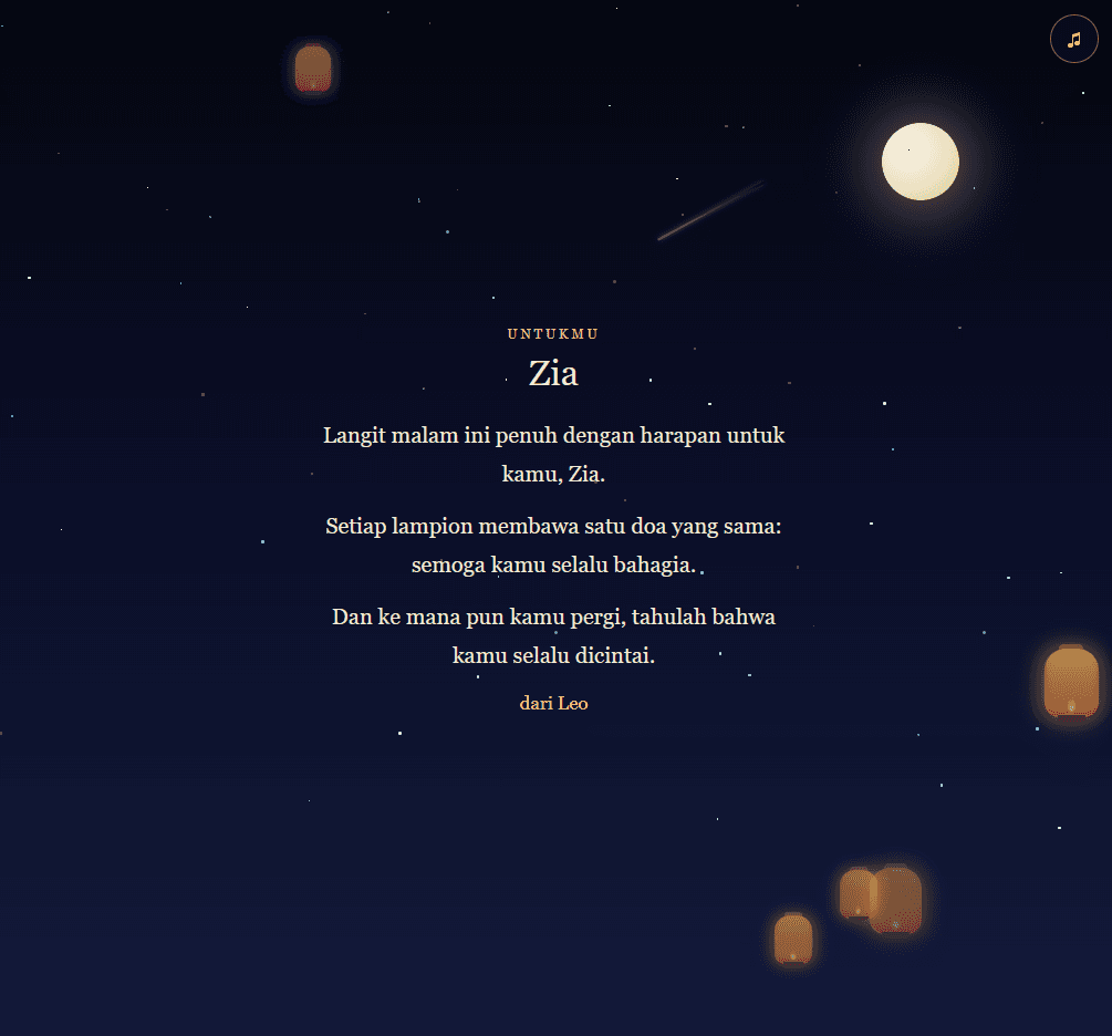 Lepas Lampion